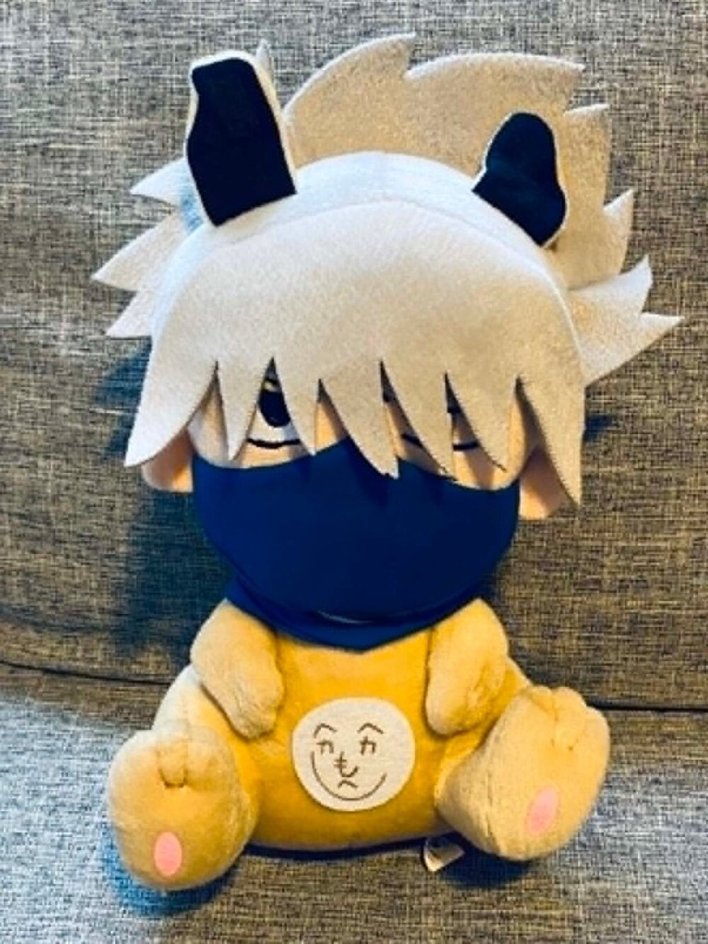 RARE Naruto Kakashi Hatake Kigurumi Dog Costume UFO Plush - Banpresto 2006